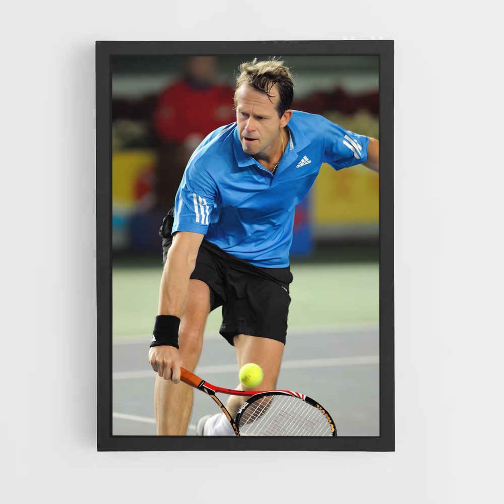 Poster Stefan edberg battue – affiche Tennis (vue 2)